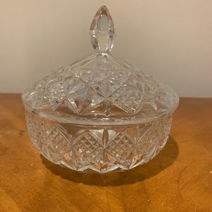 Gorham crystal candy dish